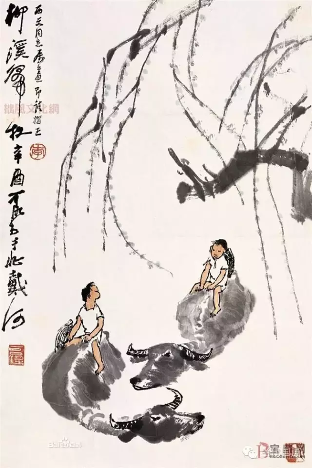 李可染一生創作作品1000件，市場拍了8000件，90%是假的